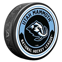 Utah Mammoth Arrow Hockey Puck