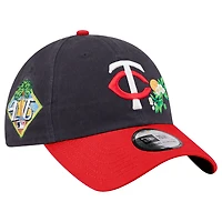 Men's New Era  Navy/Red Minnesota Twins 2026 Spring Training Casual Classic Adjustable Hat