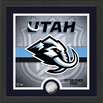 Highland Mint Utah Mammoth 13" x 16" Silver Coin Photo Mint