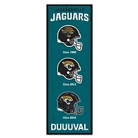 WinCraft Jacksonville Jaguars 6" x 17" Logo Evolution Wood Sign