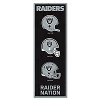 WinCraft Las Vegas Raiders 6" x 17" Logo Evolution Wood Sign