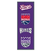WinCraft Sacramento Kings 6" x 17" Logo Evolution Wood Sign