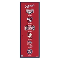 WinCraft Washington Nationals 6" x 17" Logo Evolution Wood Sign