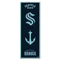 WinCraft Seattle Kraken 6" x 17" Logo Evolution Wood Sign