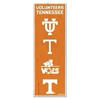 WinCraft Tennessee Volunteers 6" x 17" Logo Evolution Wood Sign