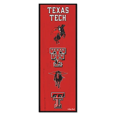 WinCraft Texas Tech Red Raiders 6" x 17" Logo Evolution Wood Sign