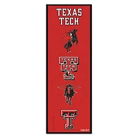 WinCraft Texas Tech Red Raiders 6" x 17" Logo Evolution Wood Sign