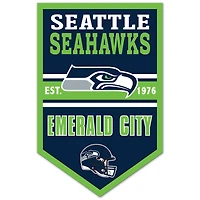 WinCraft Seattle Seahawks 11" x 17" Chevron Wood Sign