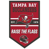 WinCraft Tampa Bay Buccaneers 11" x 17" Chevron Wood Sign