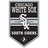 WinCraft Chicago White Sox 11" x 17" Chevron Wood Sign