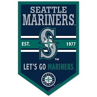 WinCraft Seattle Mariners 11" x 17" Chevron Wood Sign
