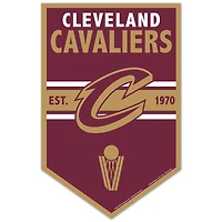 WinCraft Cleveland Cavaliers 11" x 17" Chevron Wood Sign