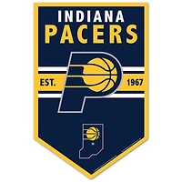 WinCraft Indiana Pacers 11" x 17" Chevron Wood Sign