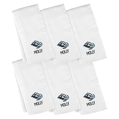 Infant Chad & Jake Utah Mammoth Primary Logo Six-Piece Personalized Burp Cloth Set