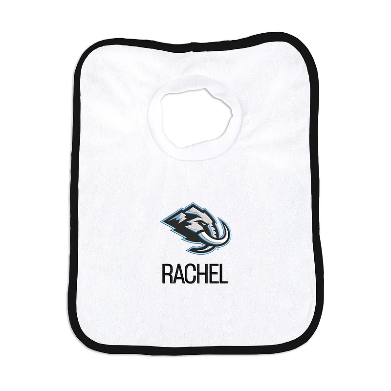 Infant Chad & Jake Utah Mammoth Primary Logo Personalized Bib
