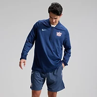 Men's Nike Navy USA Baseball 2026 World Baseball Classic Dri-FIT Raglan Half-Zip Pullover