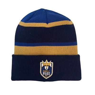 Blue Seattle Reign FC Cuffed Knit Hat