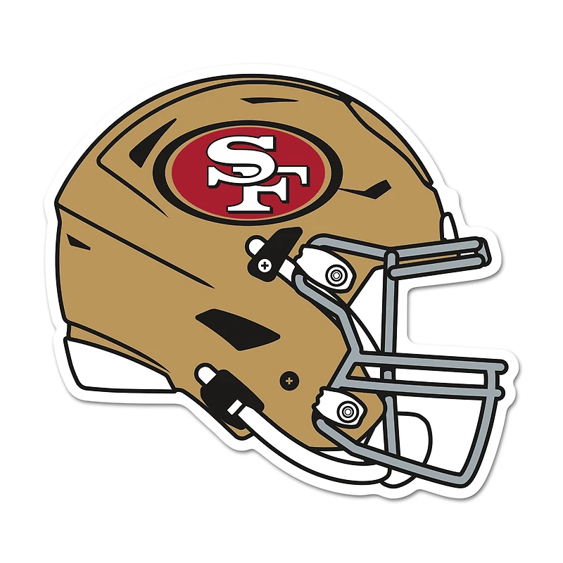 WinCraft San Francisco 49ers 14" Helmet Wood Sign