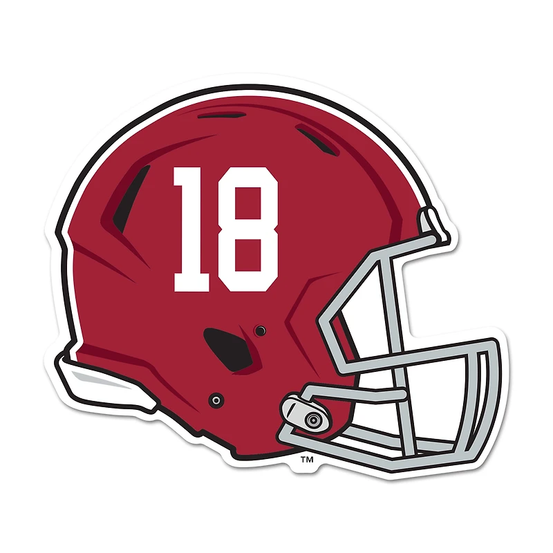 WinCraft Alabama Crimson Tide 14" Helmet Wood Sign