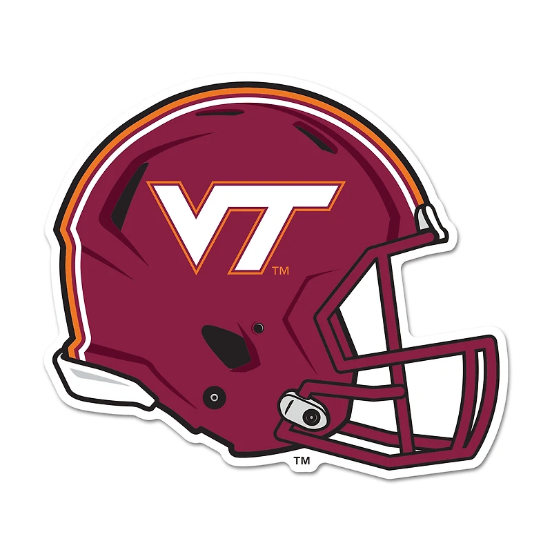 WinCraft Virginia Tech Hokies 14" Helmet Wood Sign