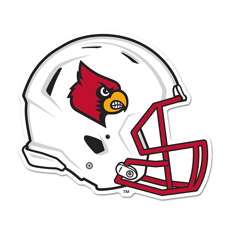 WinCraft Louisville Cardinals 14" Helmet Wood Sign