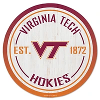 WinCraft Virginia Tech Hokies 14" Established Year Circular Wood Sign