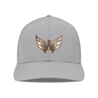 Men's Levelwear Gray Washington Capitals Rise Copper Insignia Flex Hat