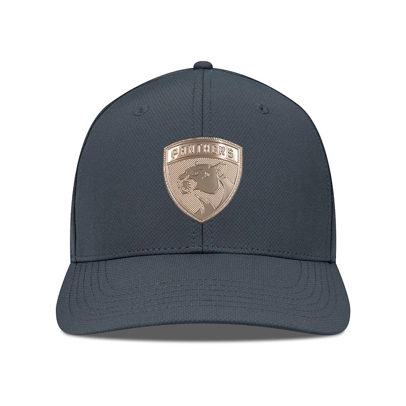Men's Levelwear Charcoal Florida Panthers Rise Copper Insignia Flex Hat