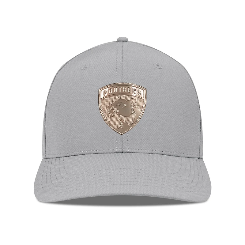 Men's Levelwear Gray Florida Panthers Rise Copper Insignia Flex Hat