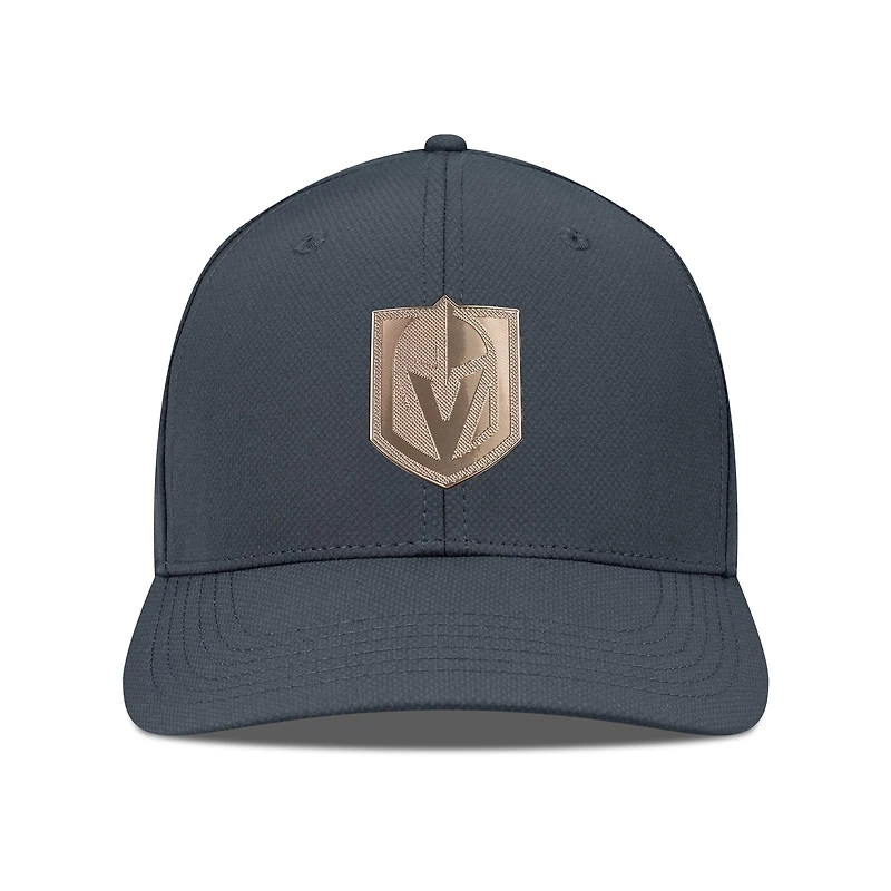 Men's Levelwear Charcoal Vegas Golden Knights Rise Copper Insignia Flex Hat