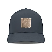Men's Levelwear Charcoal New York Rangers Rise Copper Insignia Flex Hat