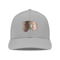 Men's Levelwear Gray Philadelphia Flyers Rise Copper Insignia Flex Hat
