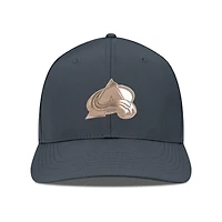 Men's Levelwear Charcoal Colorado Avalanche Rise Copper Insignia Flex Hat