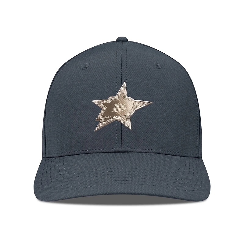 Men's Levelwear Charcoal Dallas Stars Rise Copper Insignia Flex Hat