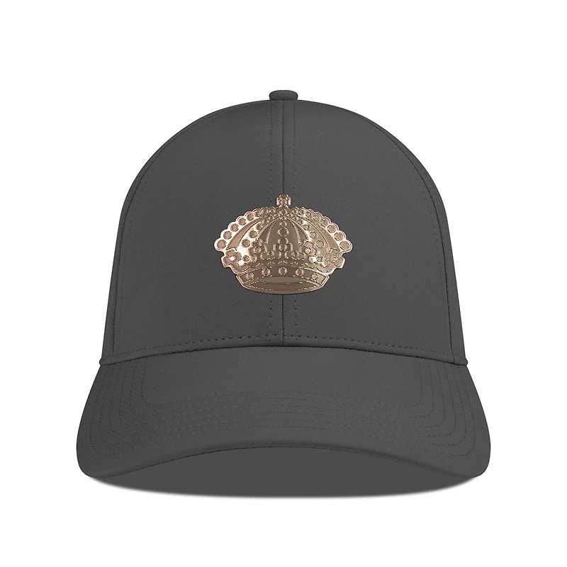 Men's Levelwear Charcoal Los Angeles Kings Ascend Copper Insignia Vented Adjustable Hat
