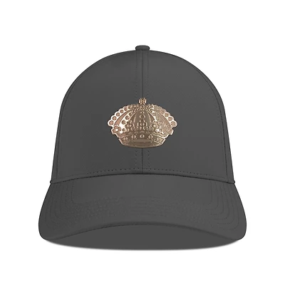 Men's Levelwear Charcoal Los Angeles Kings Ascend Copper Insignia Vented Adjustable Hat