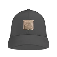 Men's Levelwear Charcoal New York Rangers Ascend Copper Insignia Vented Adjustable Hat