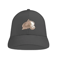 Men's Levelwear Charcoal Colorado Avalanche Ascend Copper Insignia Vented Adjustable Hat