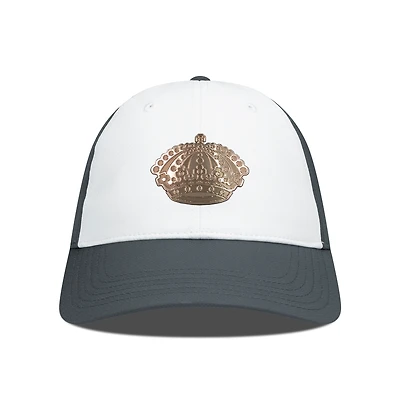 Men's Levelwear White/Charcoal Los Angeles Kings Endure Copper Insignia Adjustable Hat