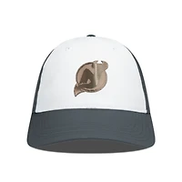 Men's Levelwear White/Charcoal New Jersey Devils Endure Copper Insignia Adjustable Hat