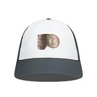 Men's Levelwear White/Charcoal Philadelphia Flyers Endure Copper Insignia Adjustable Hat