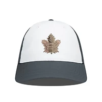 Men's Levelwear White/Charcoal Toronto Maple Leafs Endure Copper Insignia Adjustable Hat