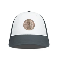 Men's Levelwear White/Charcoal Boston Bruins Endure Copper Insignia Adjustable Hat