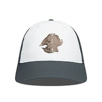 Men's Levelwear White/Charcoal Buffalo Sabres Endure Copper Insignia Adjustable Hat