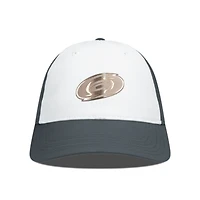 Men's Levelwear White/Charcoal Carolina Hurricanes Endure Copper Insignia Adjustable Hat