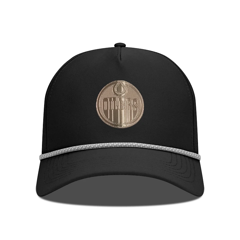 Men's Levelwear Edmonton Oilers Gordon Copper Insignia Vented Adjustable Hat