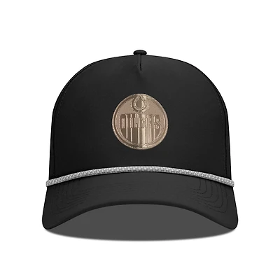 Men's Levelwear Edmonton Oilers Gordon Copper Insignia Vented Adjustable Hat