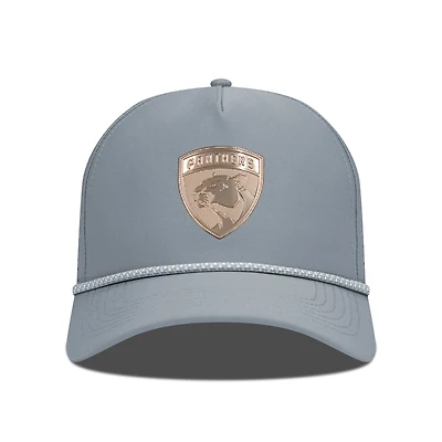 Men's Levelwear Gray Florida Panthers Gordon Copper Insignia Vented Adjustable Hat