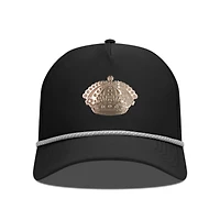 Men's Levelwear Black Los Angeles Kings Gordon Copper Insignia Vented Adjustable Hat