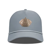 Men's Levelwear Gray Los Angeles Kings Gordon Copper Insignia Vented Adjustable Hat